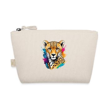 Cheetah - Organic Pouch - nature - Front