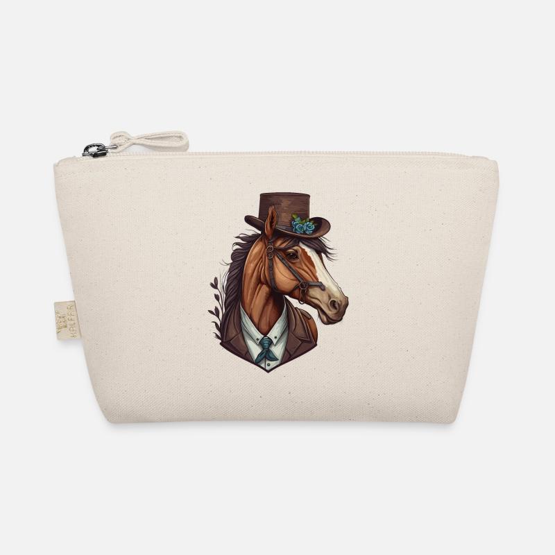 Elegantes Pferd Bio-Täschchen