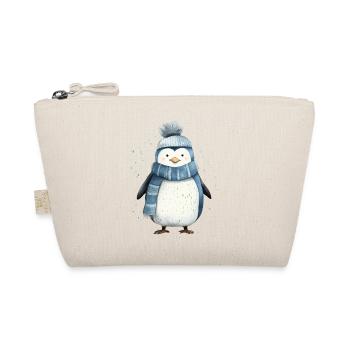 T-shirt pingouin : charme arctique ludique - Trousse biologique - nature - Devant