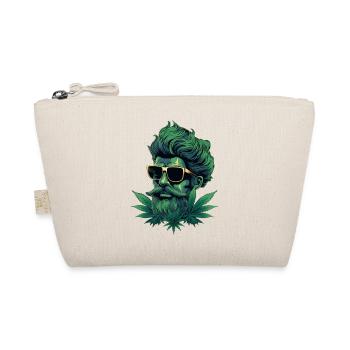 Cannabis Love Green - Organic Pouch - nature - Front