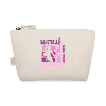 Basket-ball Femme Basketteur Joueur de basket-ball - Trousse biologique - nature - Devant