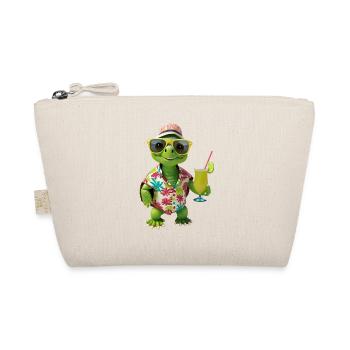 Ne vous dépêchez pas, soyez heureux, mignonne petite tortue tortue - Trousse biologique - nature - Devant
