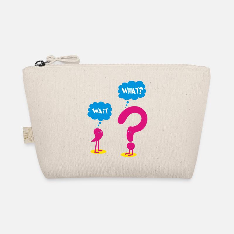 Wait What Funny Organic Pouch