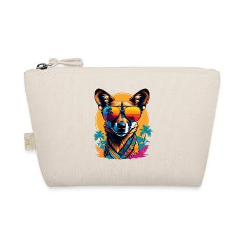 African Wild Dog - Organic Pouch - nature - Front