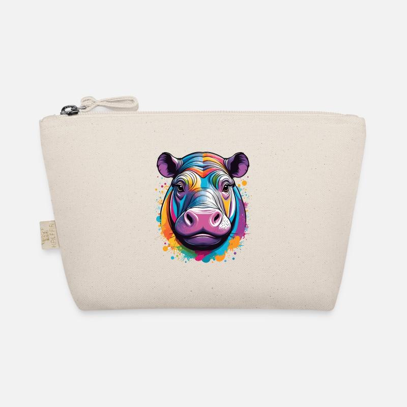 Nilpferd Bio-Täschchen