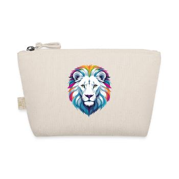 Lion blanc - Trousse biologique - nature - Devant