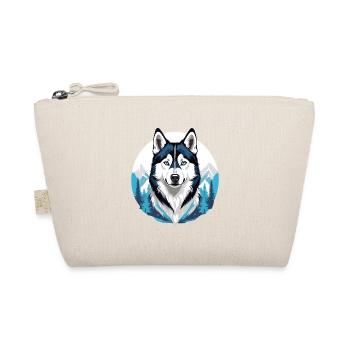 Siberian Husky - Bio-Täschchen - Natur - Vorne