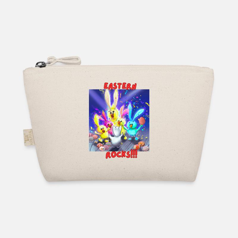 Easter rocks - Organic Pouch - nature