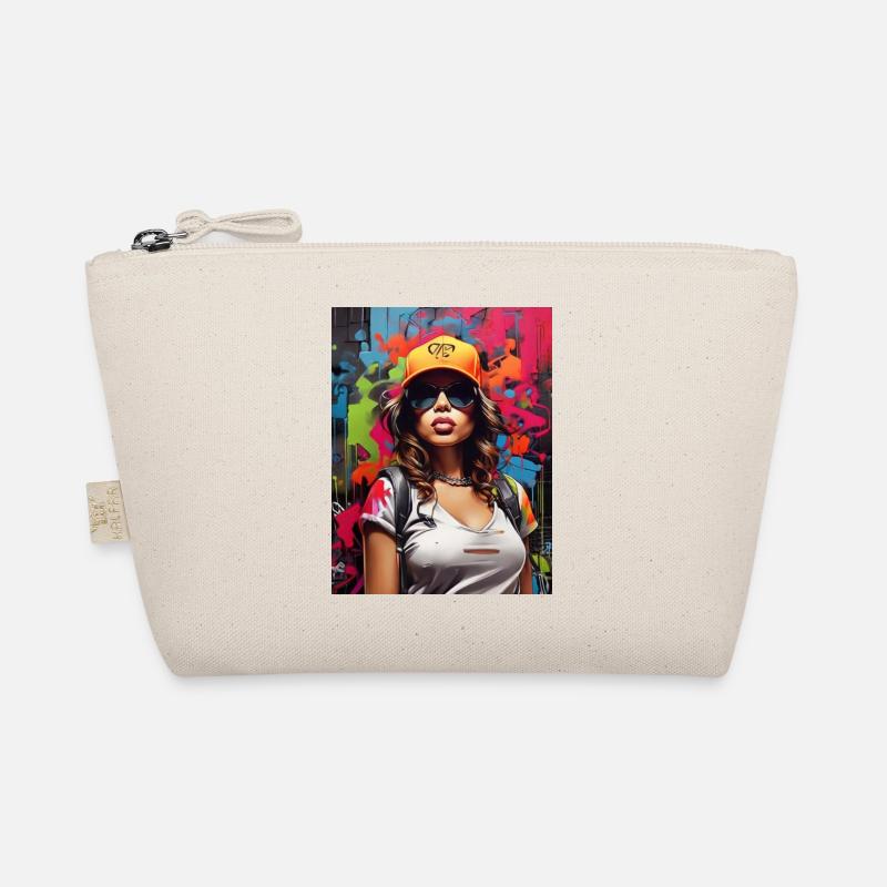 Graffiti-Stil Bio-Täschchen