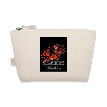 Basketball Sport - Bio-Täschchen - Natur - Vorne