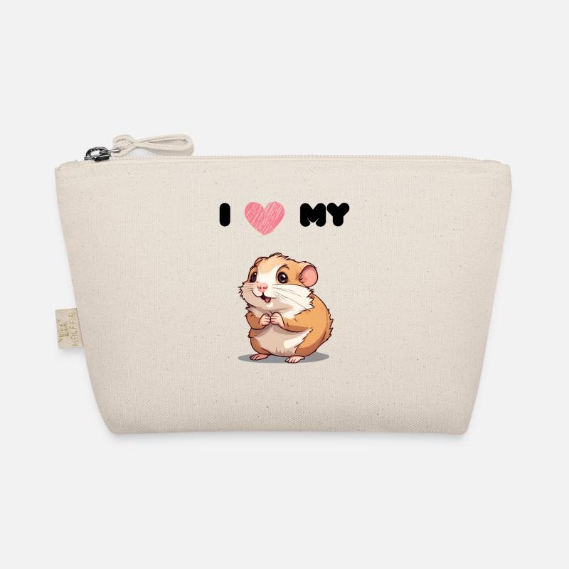 Hamster Love - Cute Hamster Organic Pouch