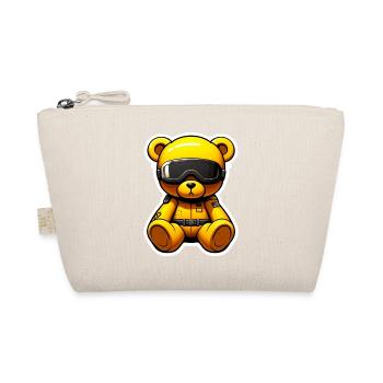 Yellow bear - Bio-Täschchen - Natur - Vorne