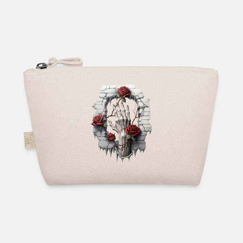 Roses and Illustrations: A Gothic Collection Organic Pouch