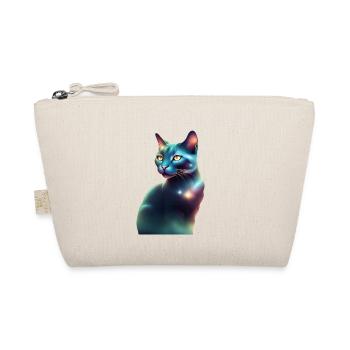 Fantastische Katze - Bio-Täschchen - Natur - Vorne