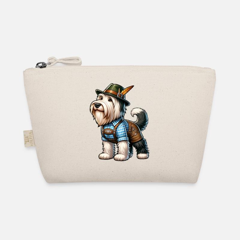 Bearded Collie Dog Bayern Organic Pouch