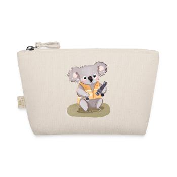 Abenteurer-Koala Finn - Bio-Täschchen - Natur - Vorne