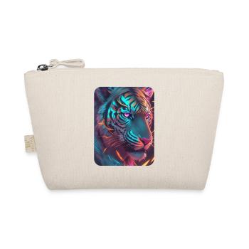 Neon Tiger Themed Lucid - Organic Pouch - nature - Front