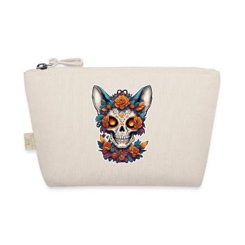 La Catrina / Tattoo / Mexico / Animal / Cat - Organic Pouch - nature - Front