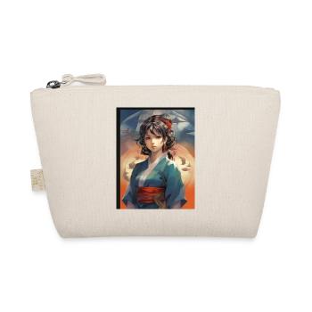 Manga Woman - Organic Pouch - nature - Front