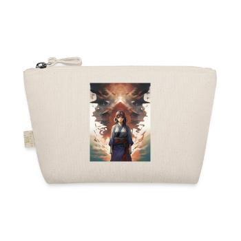 Manga Woman - Organic Pouch - nature - Front