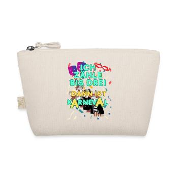 Carnival Shirt I Count To Three Carnival - Organic Pouch - nature - Front