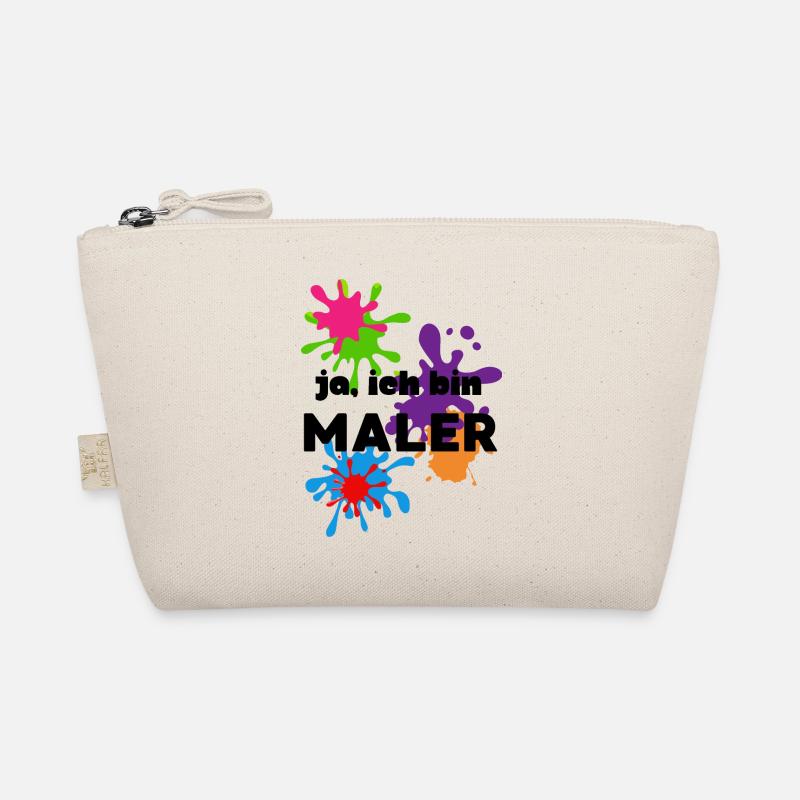 Ja ich bin Maler Bio-Täschchen