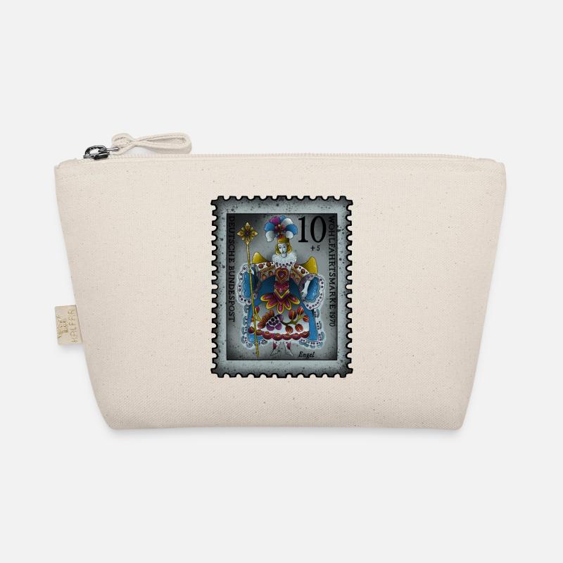 Stamp Angel - Organic Pouch - nature