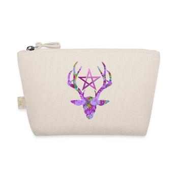 Tête de cerf avec pentagramme E 230 - Trousse biologique - nature - Devant