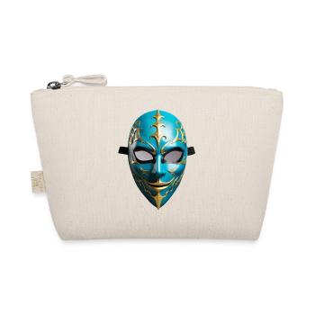 Karneval Maske - Bio-Täschchen - Natur - Vorne
