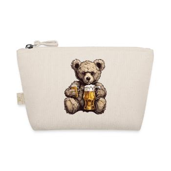 Ours en peluche / Peluche / Animal en peluche / Idée cadeau - Trousse biologique - nature - Devant