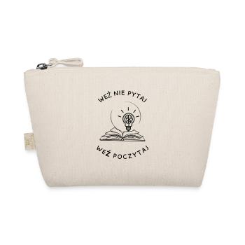 Take, don't ask, read. - Organic Pouch - nature - Front