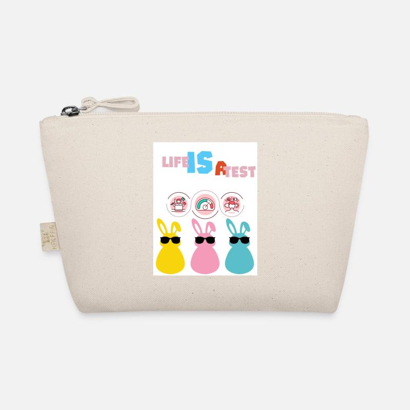 Das Leben ist eine Prüfung. Das Leben ist eine Prüfung. Bio-Täschchen