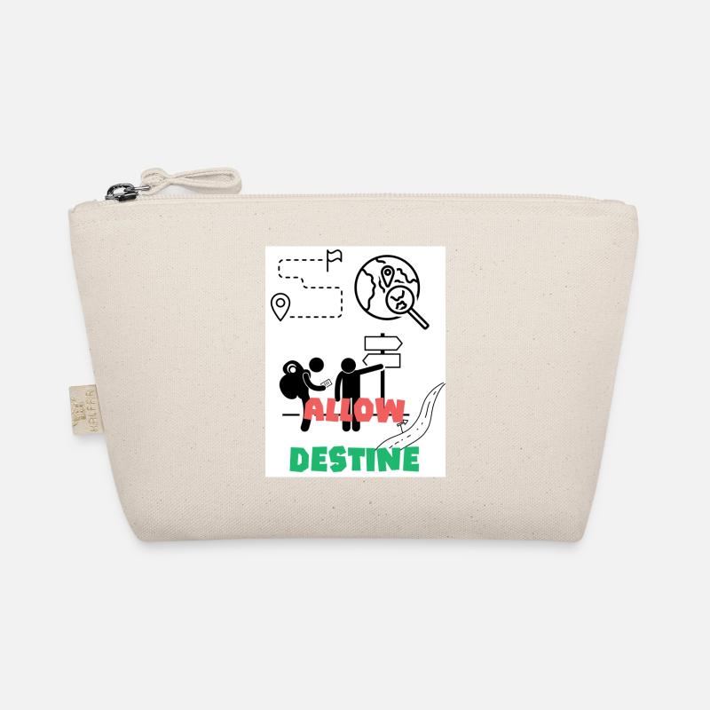 Allow destine. Allow destiny. Direction. Organic Pouch