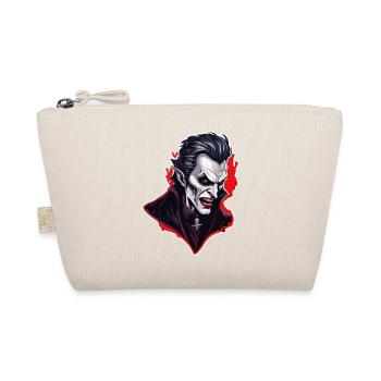 Vampir / Dracula / Blutsauger / Halloween / Mythos - Bio-Täschchen - Natur - Vorne
