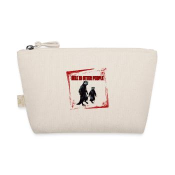 Hell is Otter People - Organic Pouch - nature - Front
