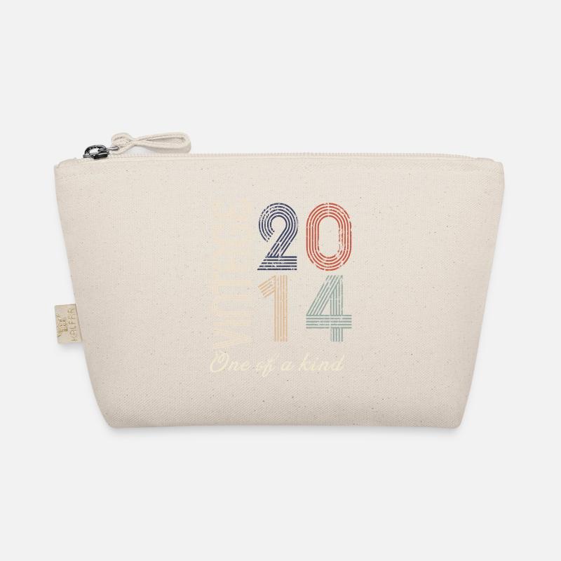 10-jähriges Jubiläum 2014 - Vintage-Retro-Geschenkidee Bio-Täschchen