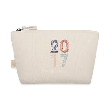7e anniversaire 2017 - idée cadeau rétro Vintage - Trousse biologique - nature - Devant
