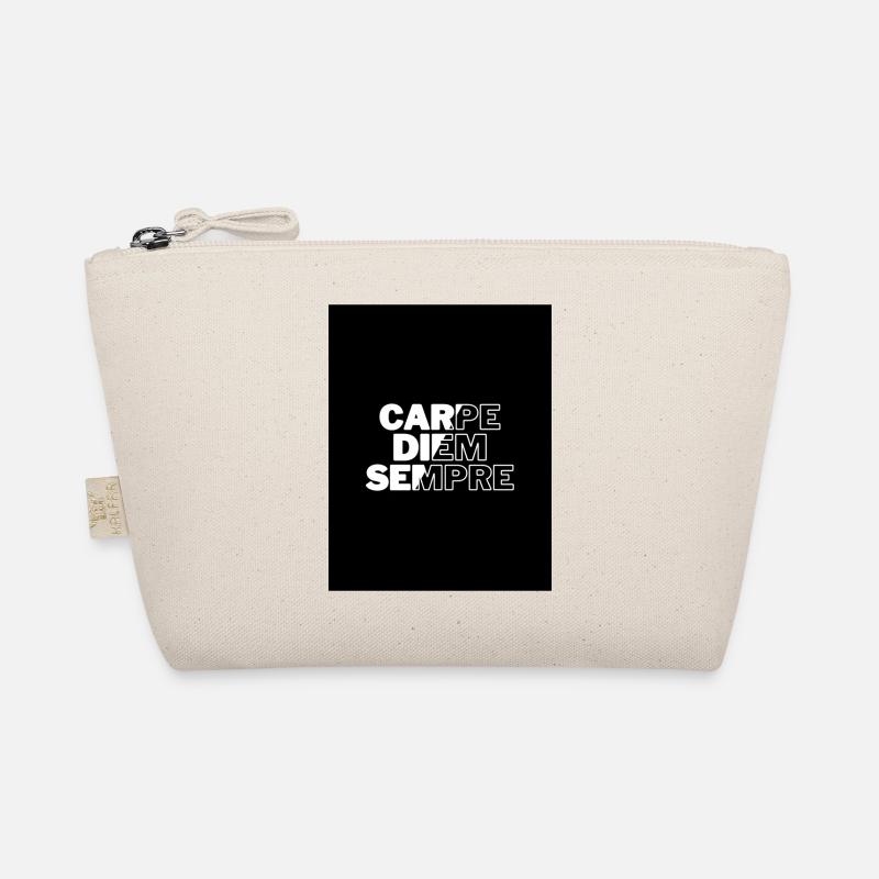 Carpe diem - Organic Pouch - nature