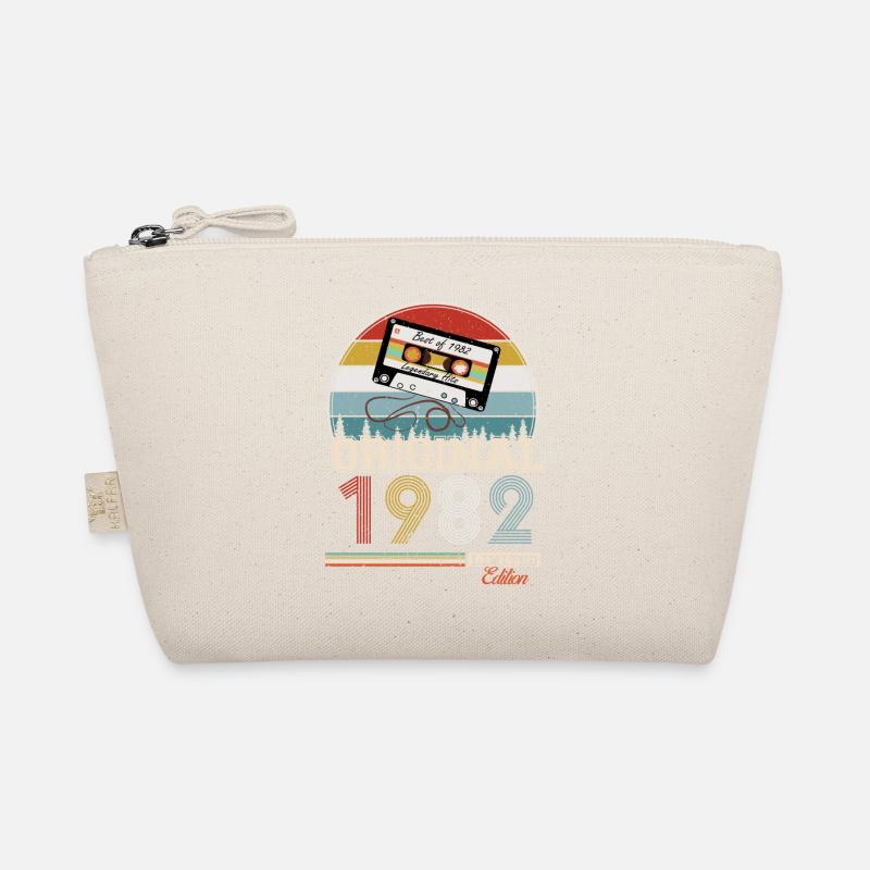 Elegant Retro Gift: 1982 Vintage Organic Pouch