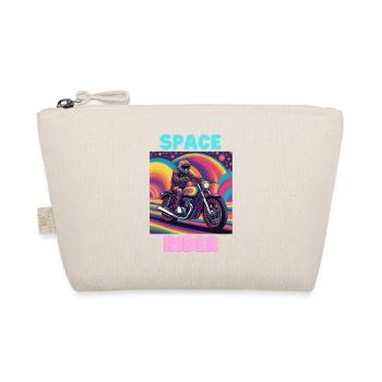 Space Rider - Bio-Täschchen - Natur - Vorne