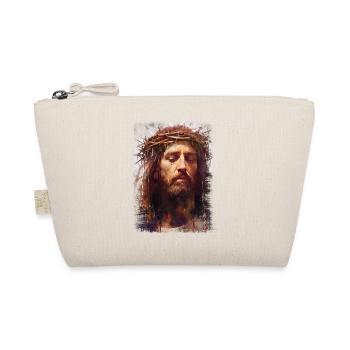 jesus bible christian religion christian cross christian - Organic Pouch - nature - Front