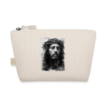 jesus bible christian religion christian cross christian - Organic Pouch - nature - Front