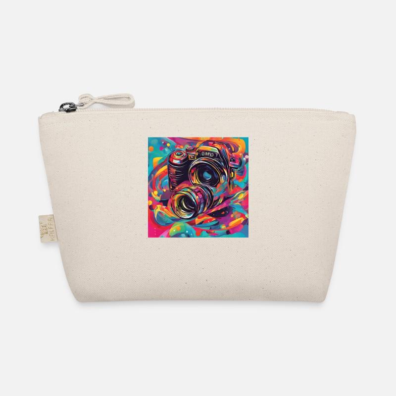 Camera Colorful Organic Pouch