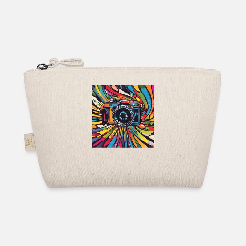 Camera Colorful Organic Pouch
