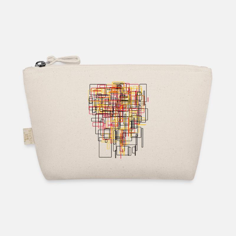 Abstract & Modern Art - Architecture Patterns Organic Pouch