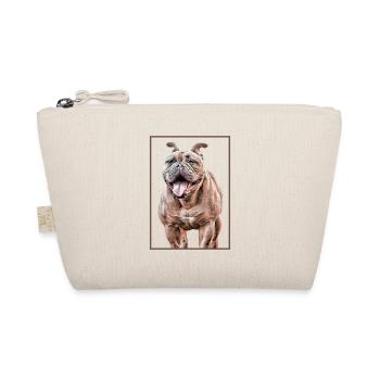 OLD ENGLISH BULLDOG DOG DOG DOGS BULLDOGS - Organic Pouch - nature - Front