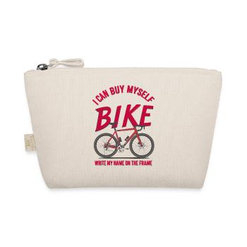 T-shirt de citation de vélo personnalisé - Trousse biologique - nature - Devant