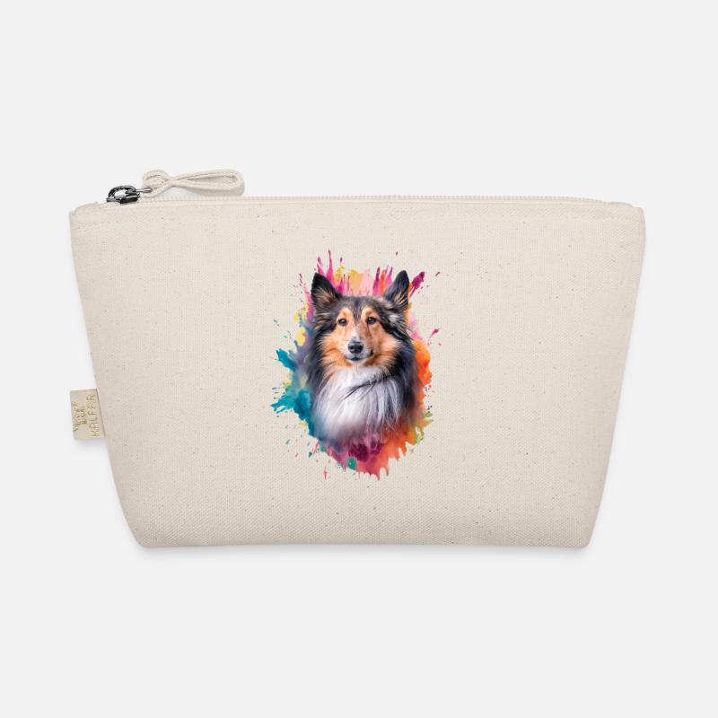Shetland Shepherd Dog Organic Pouch