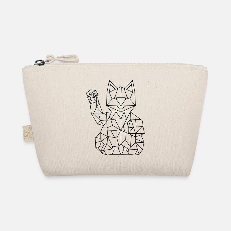 Chat de fortune Maneki-neko Polygone Trousse biologique