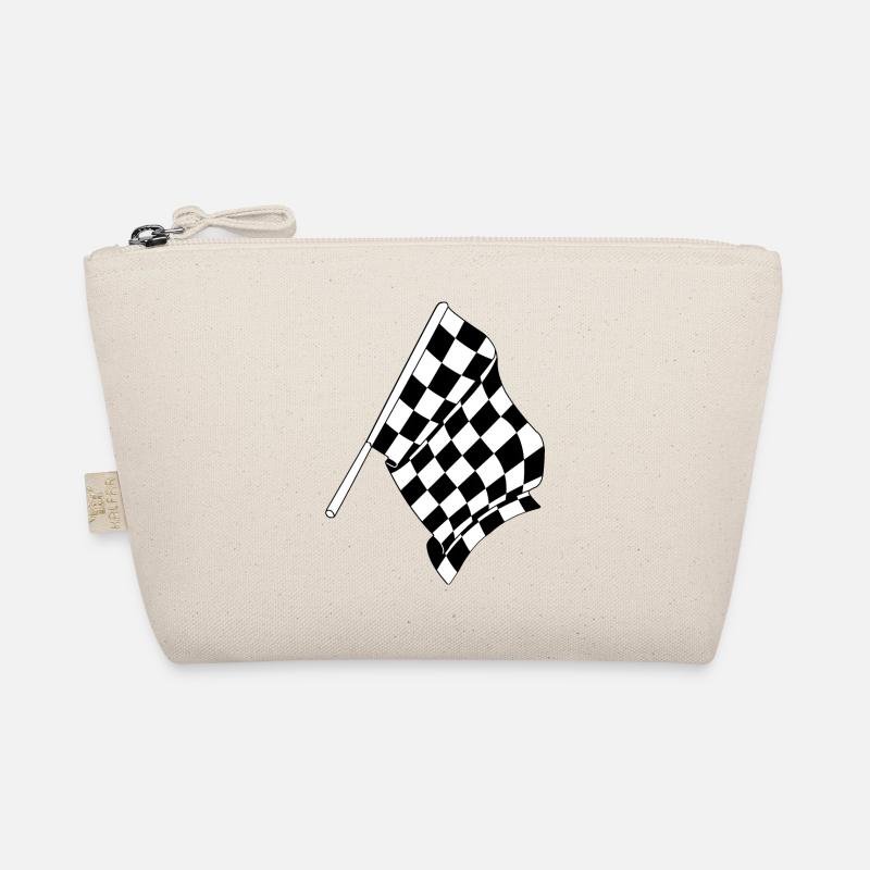 Drapeau de la course automobile Trousse biologique